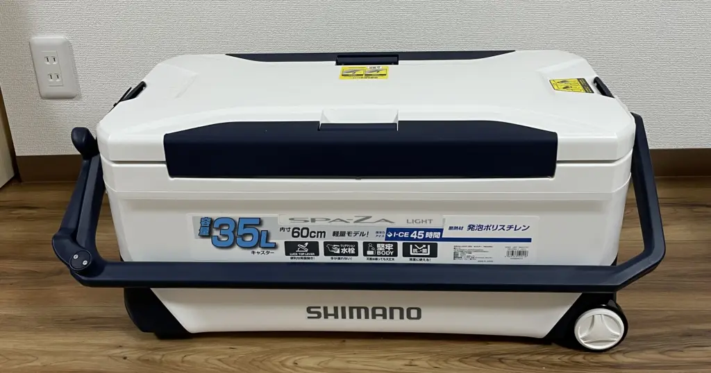 シマノ スペーザ ライト 350 キャスター NS-E35U クーラーボックス